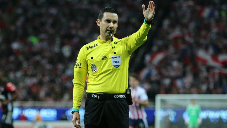 César Arturo Ramos, durante el juego entre Chivas y Atlas