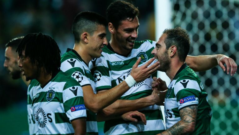 Sporting celebra triunfo frente al Olympiacos