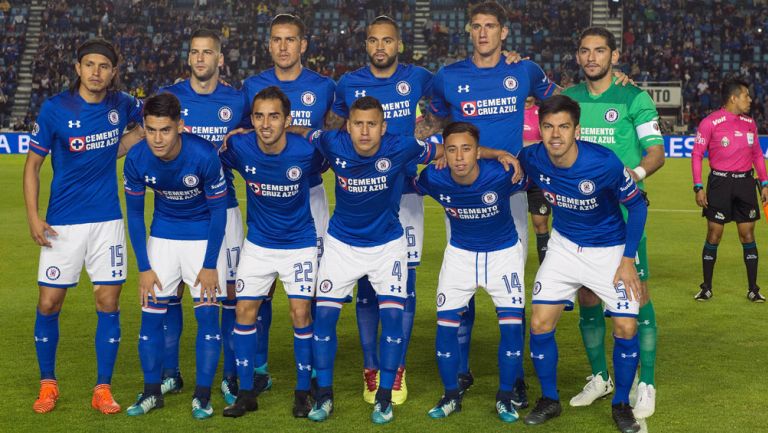 Once de Cruz Azul que encaró los Cuartos del A2017