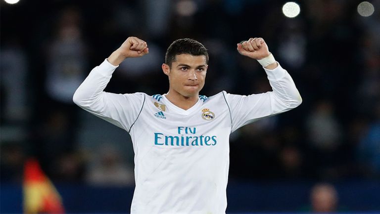 Cristiano Ronaldo celebra el título del Mundial de Clubes 
