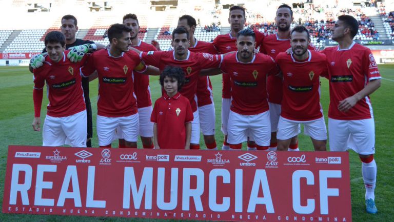 Once inicial del Real Murcia en España 