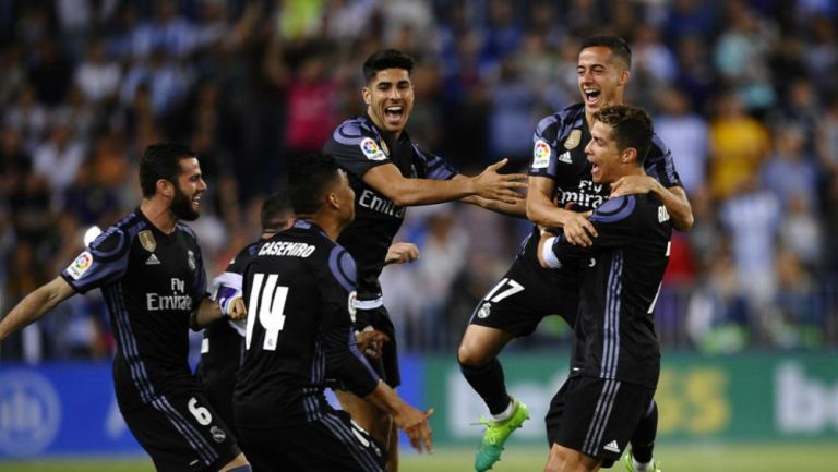 Real Madrid vence al Málaga y se proclama campeón de Liga