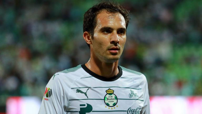 Armenteros, en un partido con Santos Laguna