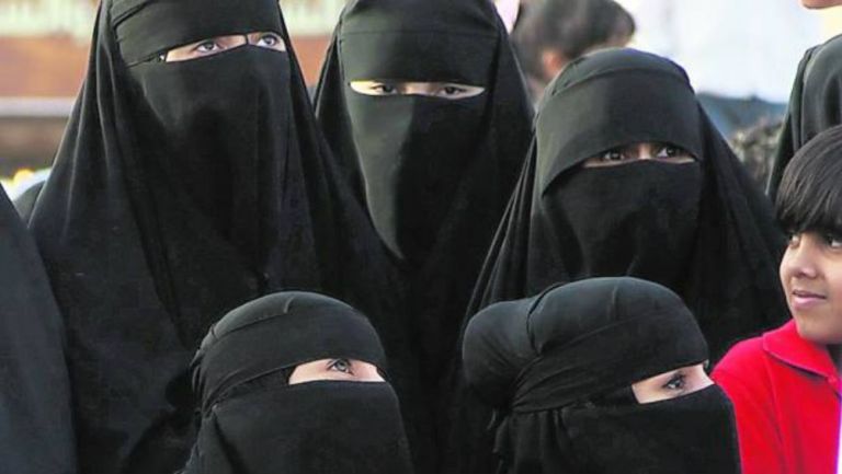 Mujeres en protesta en Arabia Saudita