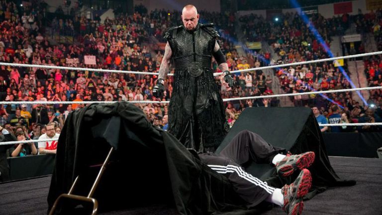 Undertaker durante un evento de la WWE