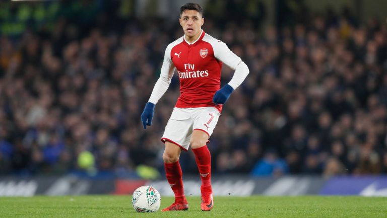 Alexis disputa un partido con su exequipo, Arsenal 