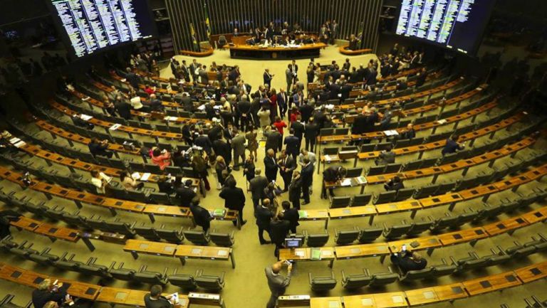 El Congreso de Brasil en una sesión 