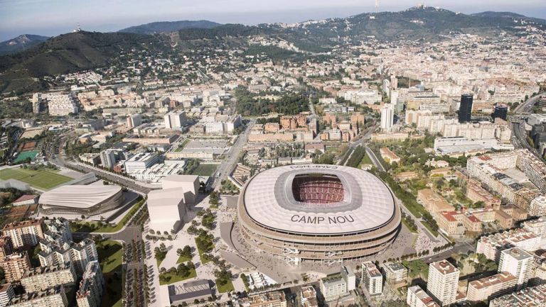 Así lucirá el Camp Nou después de su remodelación 