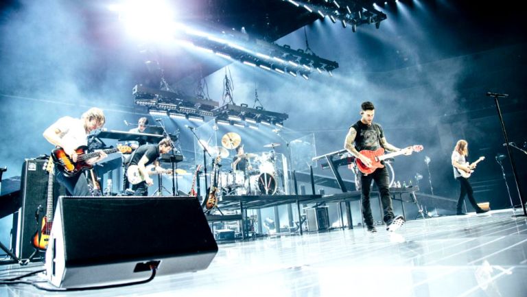 Maroon 5, durante un concierto