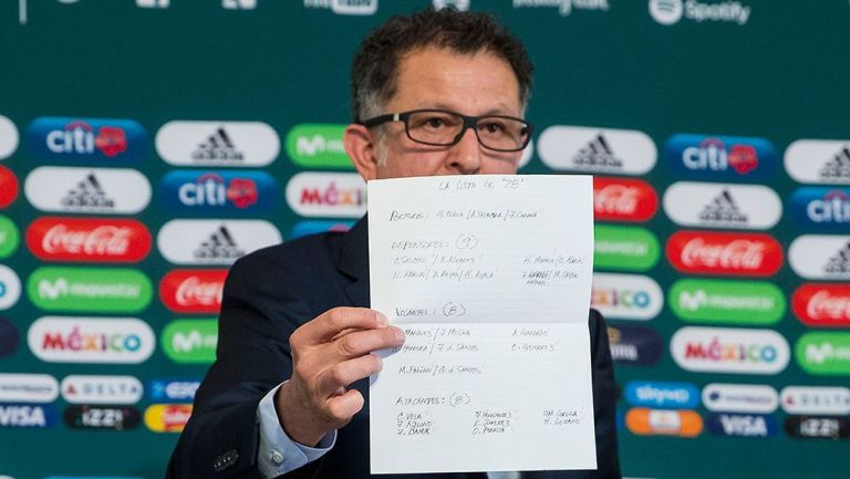 Juan Carlos Osorio muestra su lista de 28 jugadores