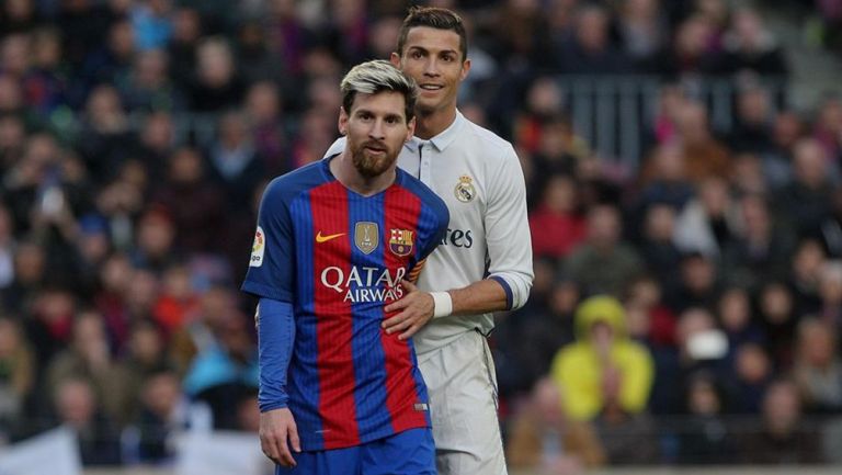 Cristiano y Messi, en Clásico español