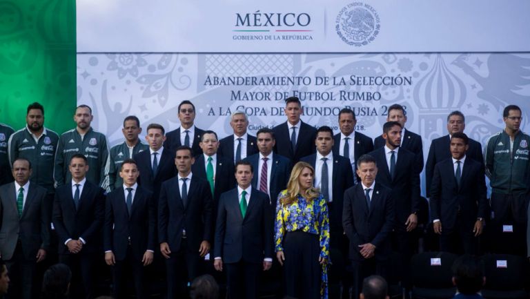 Selección Mexicana visita los Pinos