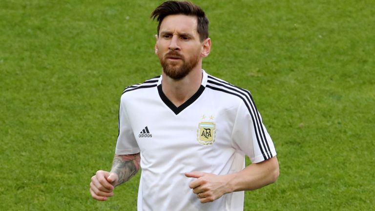 Messi caliente previo al duelo contra Islandia 