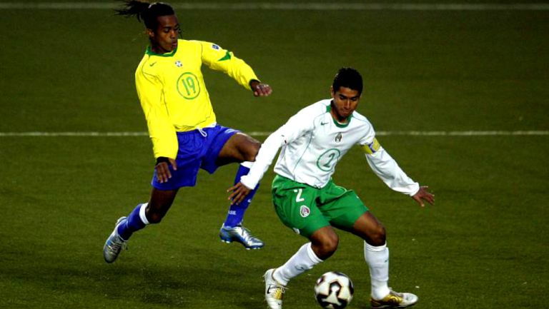 Araujo, en el duelo contra Brasil en Mundial Sub 17 de Perú