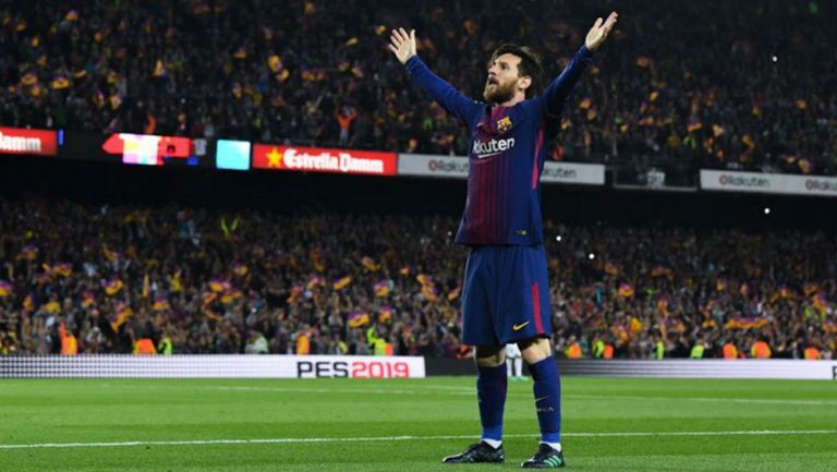 Messi agradece el apoyo a los fans del Barcelona 