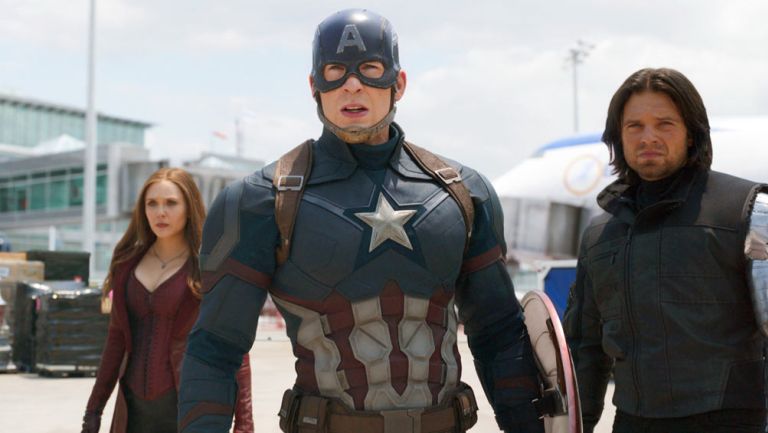 Chris Evans interpreta al Capitán América en Civil War