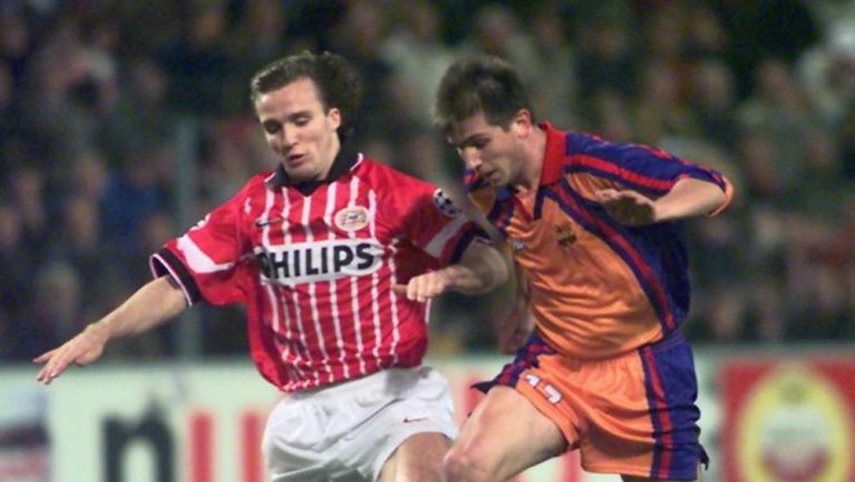 PSV y Barcelona empataron en aquel partido de diciembre de 1997
