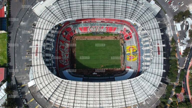 Vista del Estadio Azteca 