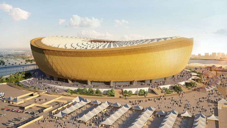 Diseño del estadio Lusail donde se jugará la Final de Qatar 2022