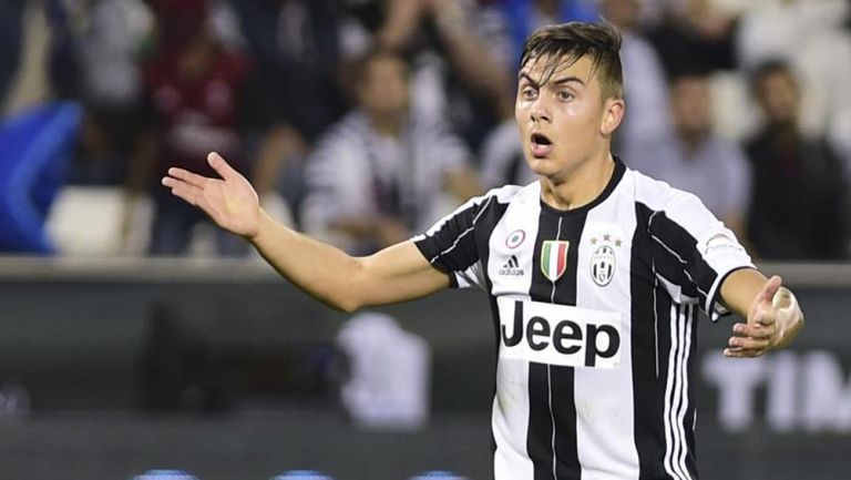 Dybala, en partido con la Juventus 