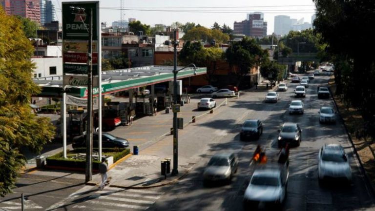 Vista de gasolinería ante el desabasto 