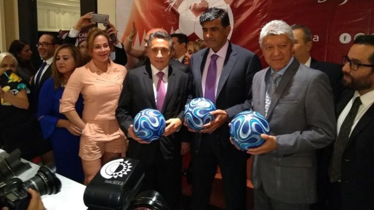 La presentación de la Copa Copa Qatar-México 2019
