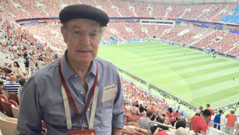 José Ramón durante un partido de la Copa del Mundo de Rusia 2018