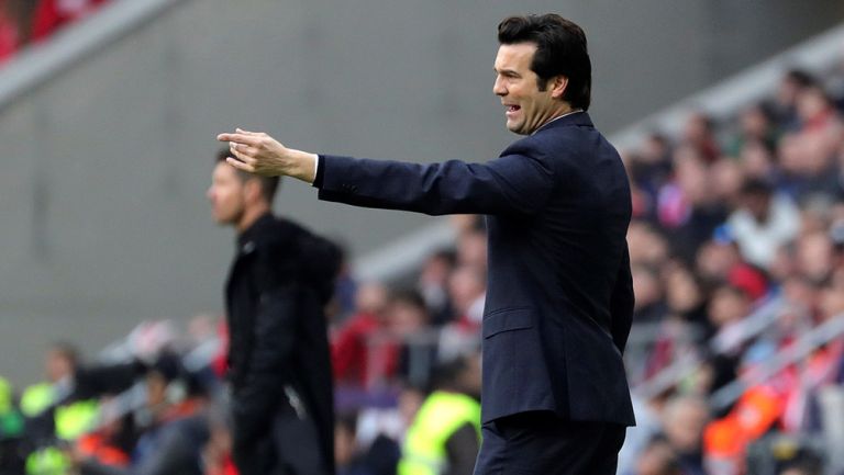 Solari da indicaciones en juego contra Atlético de Madrid 