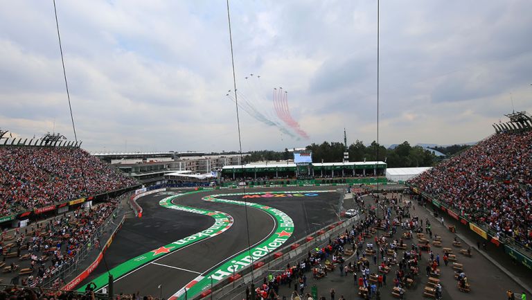 El Autódromo Hermanos Rodríguez en el GP de México