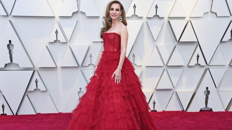Marina de Tavira durante alfombra roja de los premios Oscars