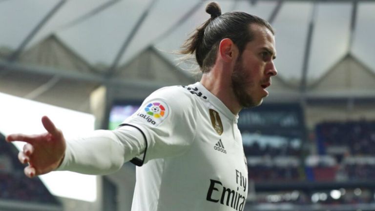 Gareth Bale durante el partido contra Levante