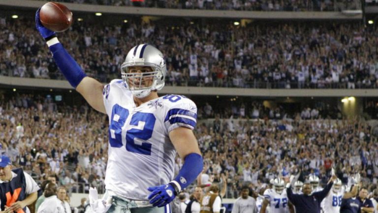 Jason Witten en un partido de Dallas Cowboys