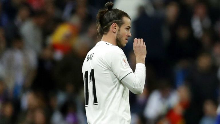 Bale, durante el partido de Copa del Rey