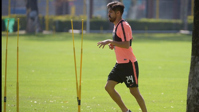 Oribe entrena en las instalaciones de Coapa de cara a su regreso a las canchas