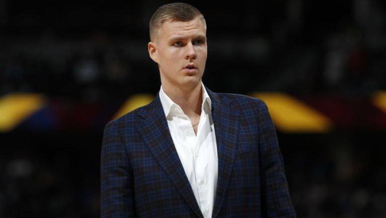 Kristaps Porzingis, jugador de los Dallas Mavericks