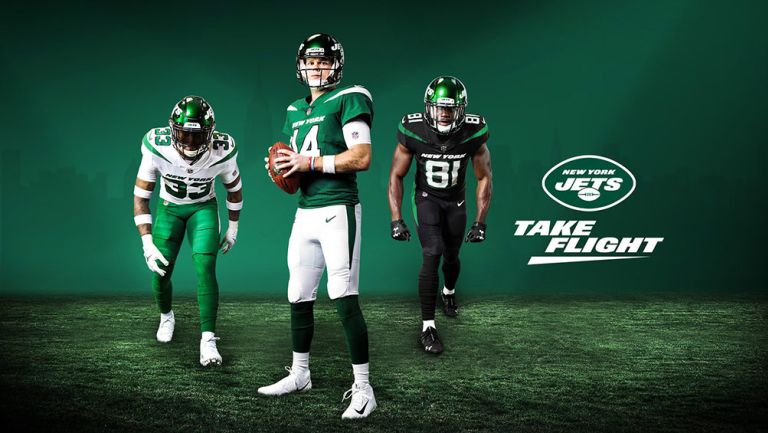 La nueva equipación de los Jets luce elegante