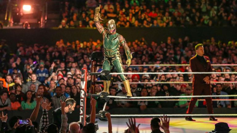 Rey Mysterio en WrestleMania 35