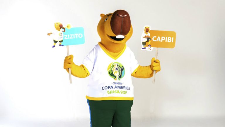Zizito, mascota para la Copa América que se jugará este año en Brasil