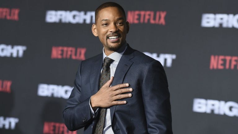 Will Smith durante el estreno de la película Bright 