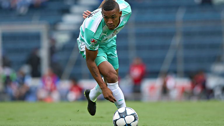 Hinestroza durante su paso por Santos Laguna