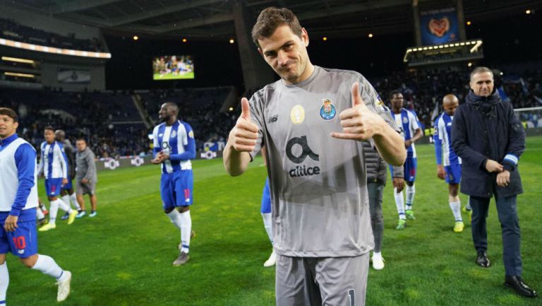 Casillas tras victoria del Porto 