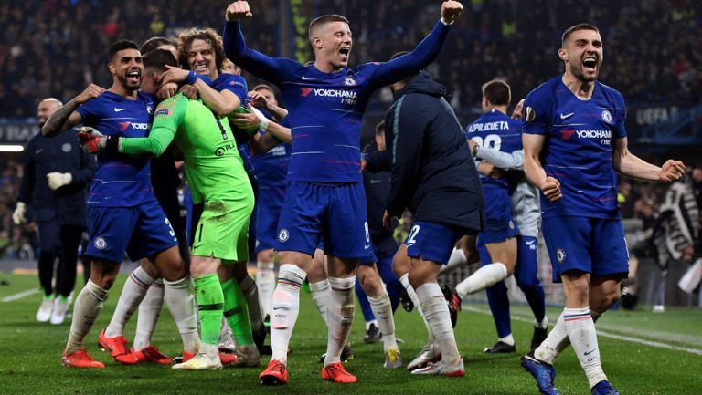 Chelsea festeja pase a la Final de la Europa League