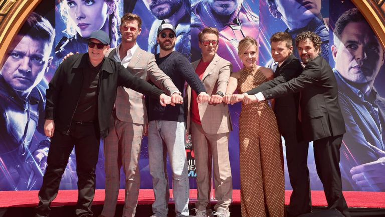 Actores de 'Avengers' en la alfombra roja de 'Endgame' 