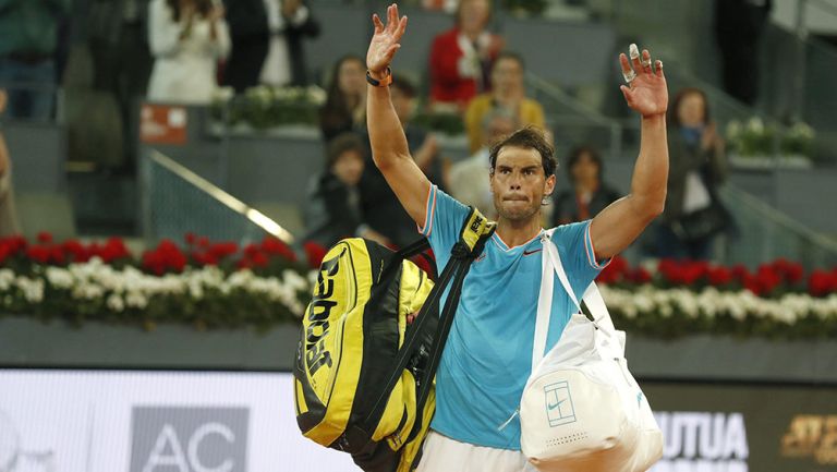 Rafael Nadal agradece al público de Madrid por el apoyo 