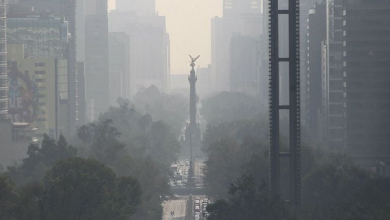 Contaminación que afectó la Ciudad de México