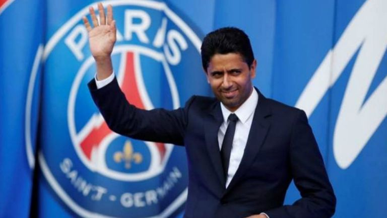 Nasser Al Khelaifi, durante un evento del PSG