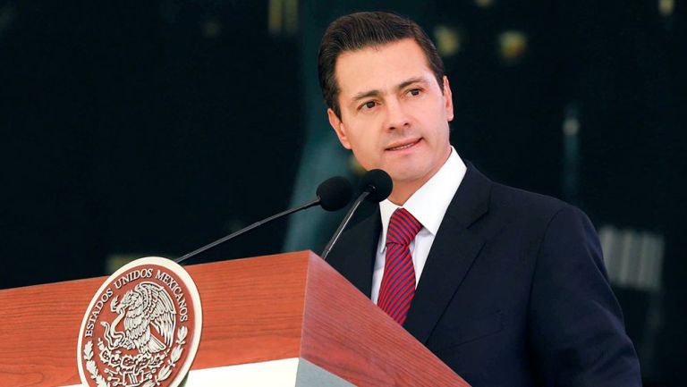 Enrique Peña Nieto, durante un evento en su sexenio como presidente de México