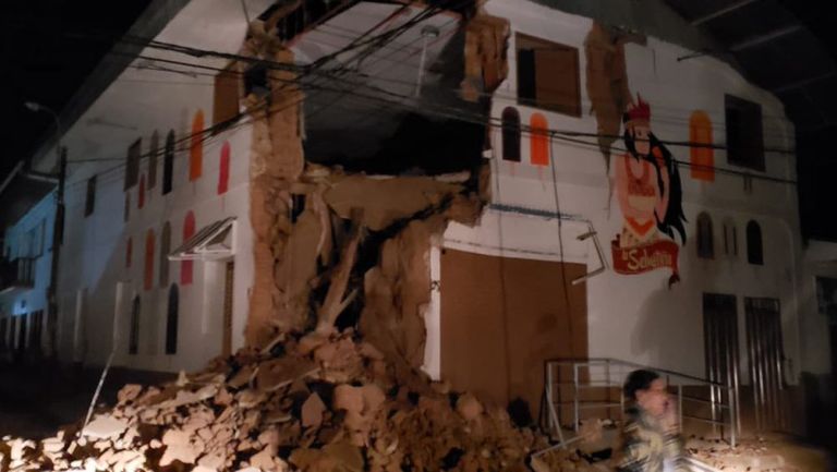 Los daños que dejó el terremoto en Perú