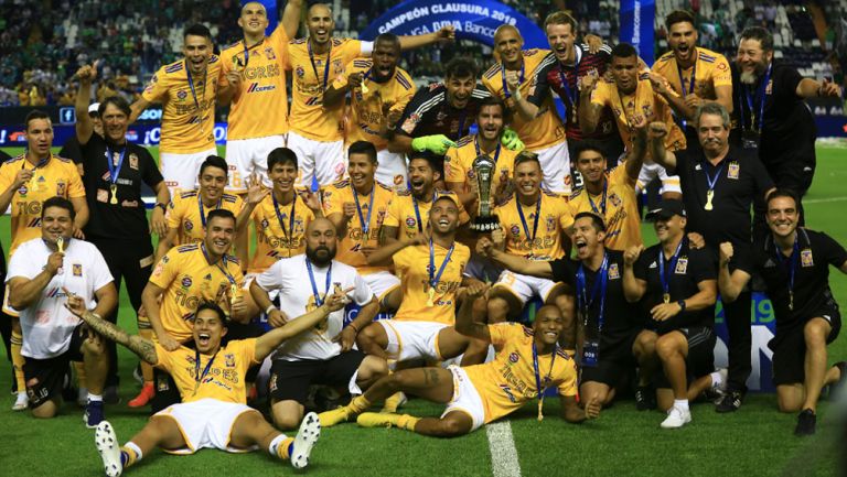Tigres festeja Campeonato del Clausura 2019