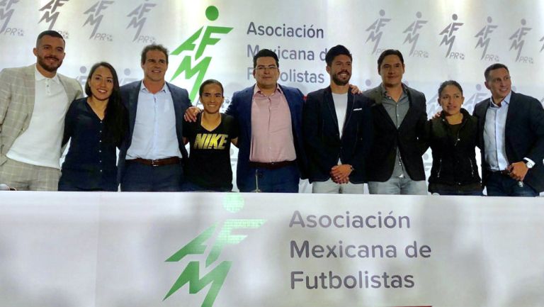 Miembros de la Asociación Mexicana de Futbolistas Profesionales